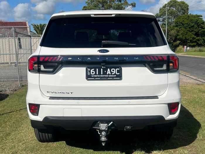 2025 Ford Everest Platinum MY26.00 4X4 Dual Range Arctic White