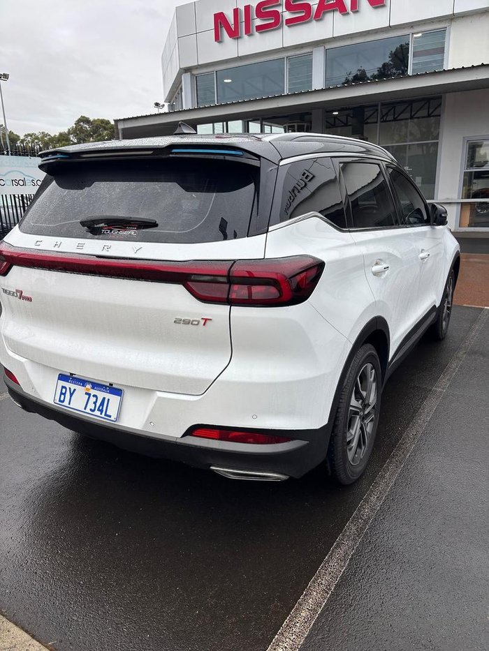 2024 Chery Tiggo 7 Pro Elite MY23 Lunar White/Black Roof
