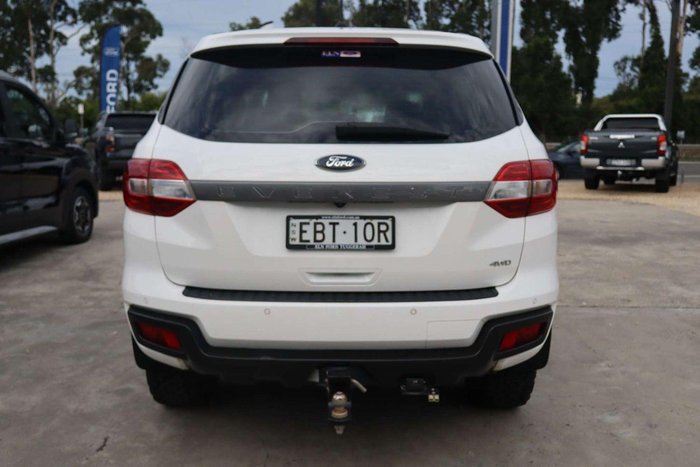 2019 Ford Everest Ambiente UA II MY19 4X4 Dual Range Arctic White