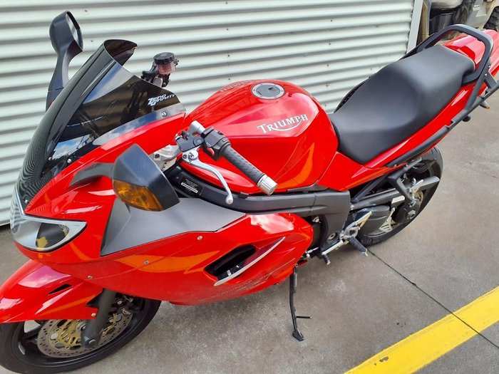 2008 Triumph Sprint ST 1050 Sprint Red