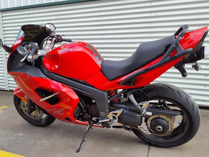 2008 Triumph Sprint ST 1050 Sprint Red