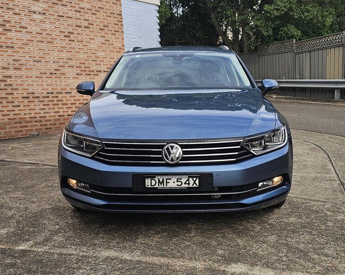 2017 Volkswagen Passat 132TSI Comfortline B8 MY17 Harvard Blue
