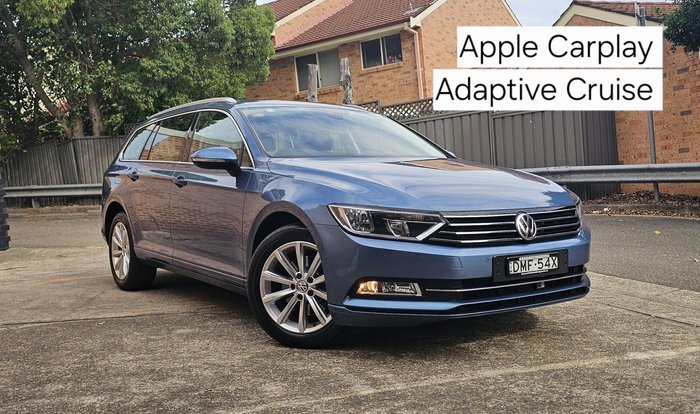 2017 Volkswagen Passat 132TSI Comfortline B8 MY17 Harvard Blue