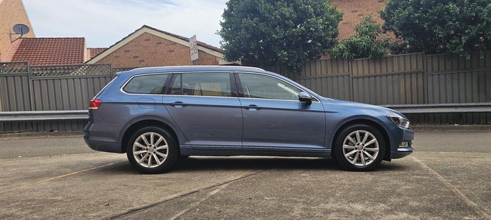 2017 Volkswagen Passat 132TSI Comfortline B8 MY17 Harvard Blue