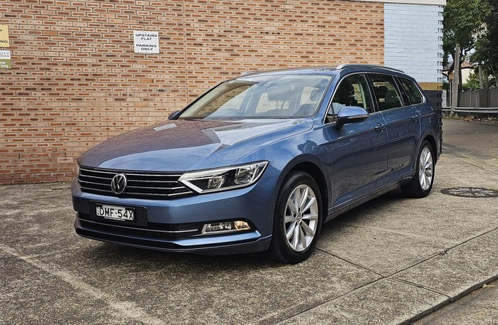 2017 Volkswagen Passat 132TSI Comfortline B8 MY17 Harvard Blue
