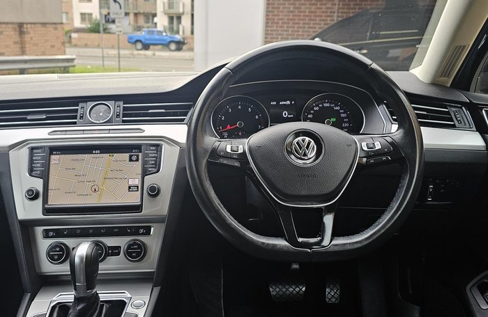 2017 Volkswagen Passat 132TSI Comfortline B8 MY17 Harvard Blue