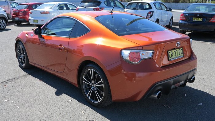2012 Toyota 86 GTS ZN6 Velocity Orange