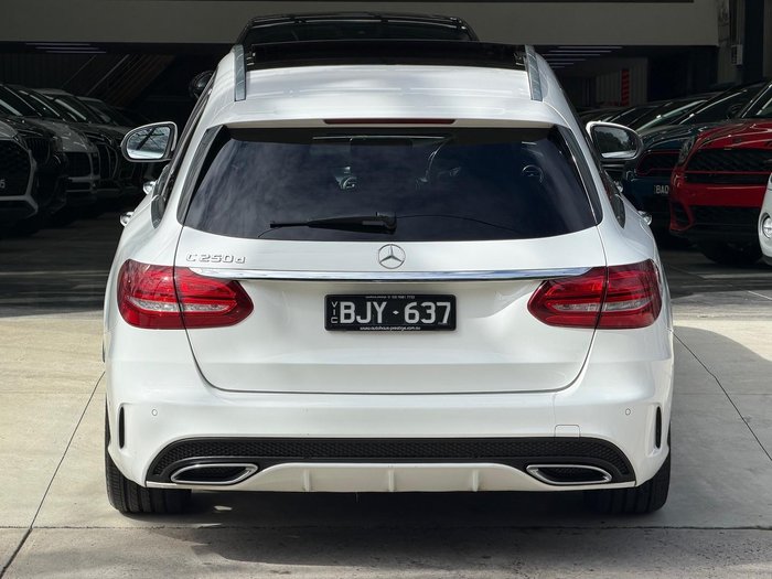 2017 Mercedes-Benz C-Class C250 d S205 Polar White