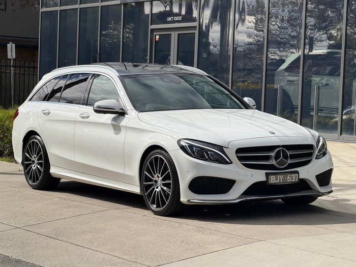 2017 Mercedes-Benz C-Class C250 d S205 Polar White