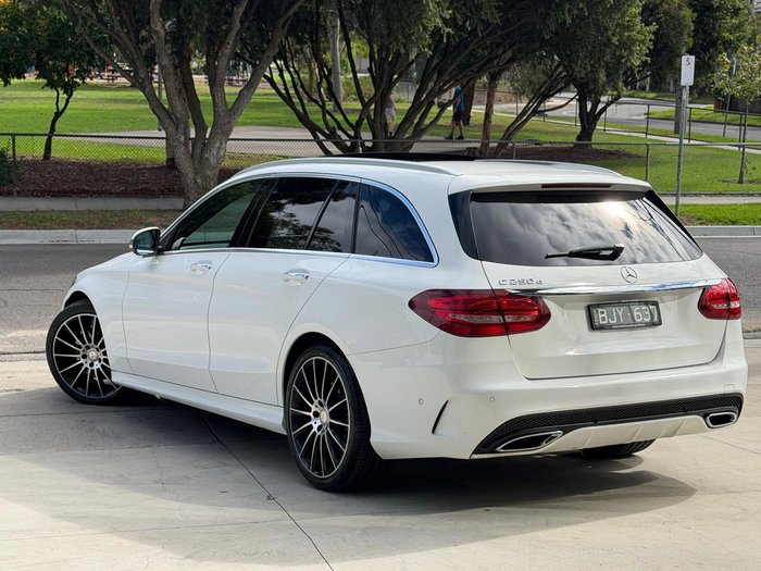2017 Mercedes-Benz C-Class C250 d S205 Polar White