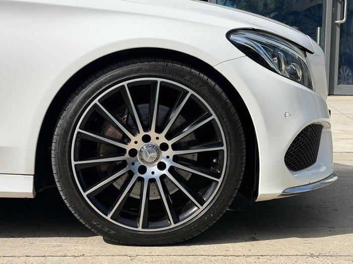 2017 Mercedes-Benz C-Class C250 d S205 Polar White