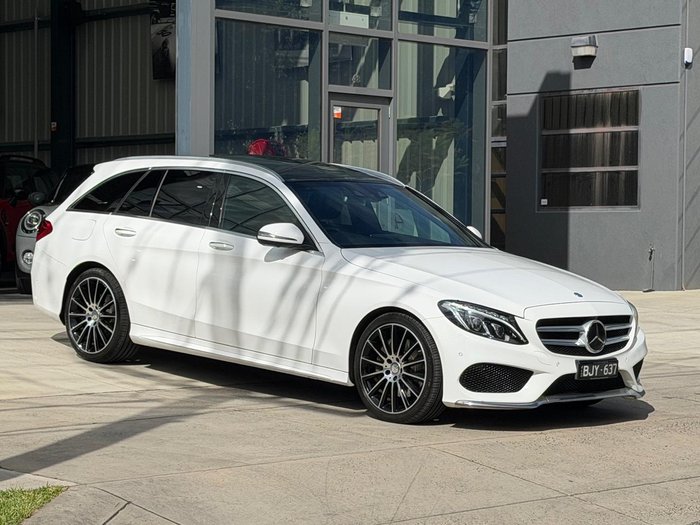 2017 Mercedes-Benz C-Class C250 d S205 Polar White