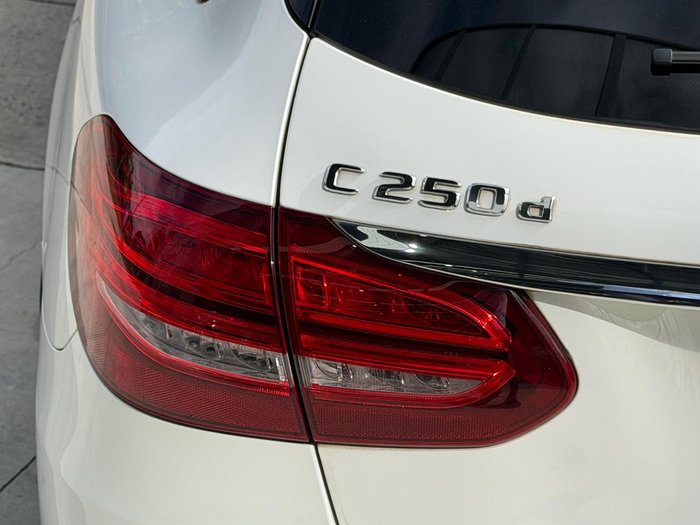 2017 Mercedes-Benz C-Class C250 d S205 Polar White