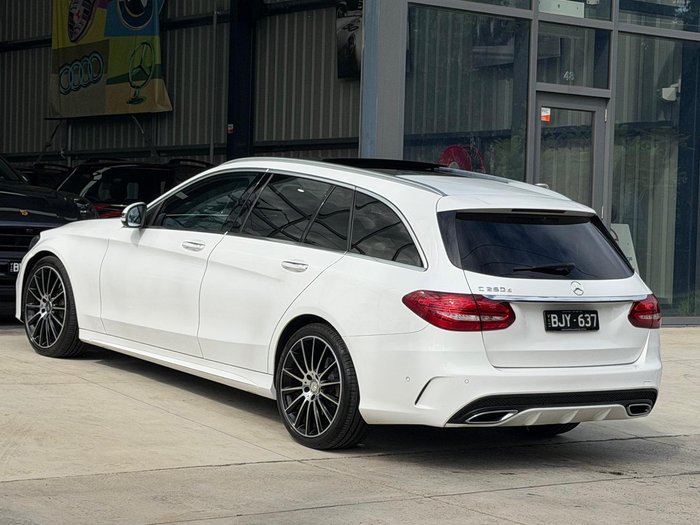 2017 Mercedes-Benz C-Class C250 d S205 Polar White