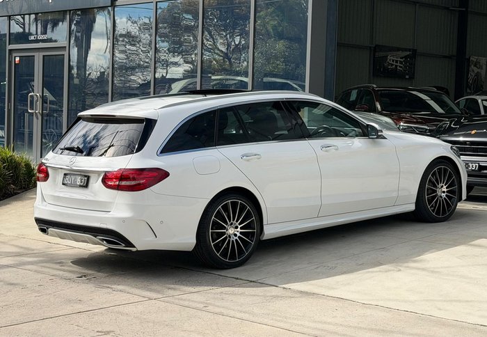 2017 Mercedes-Benz C-Class C250 d S205 Polar White