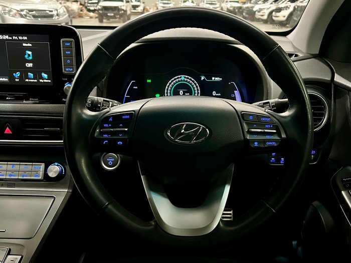 2019 Hyundai Kona Electric Elite OS.3 MY19 Chalk White