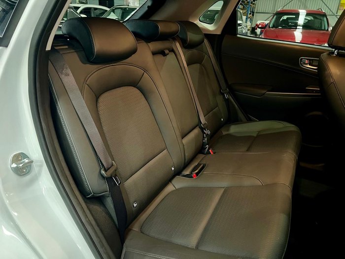 2019 Hyundai Kona Electric Elite OS.3 MY19 Chalk White