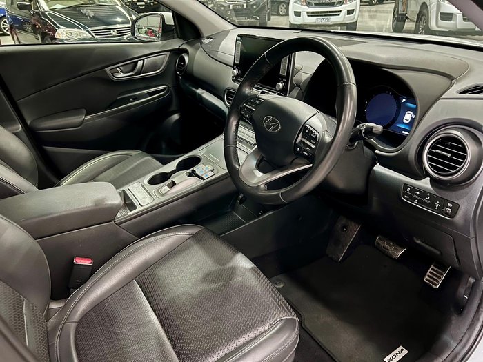 2019 Hyundai Kona Electric Elite OS.3 MY19 Chalk White