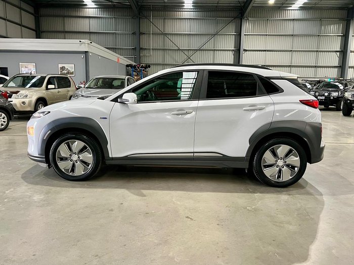 2019 Hyundai Kona Electric Elite OS.3 MY19 Chalk White