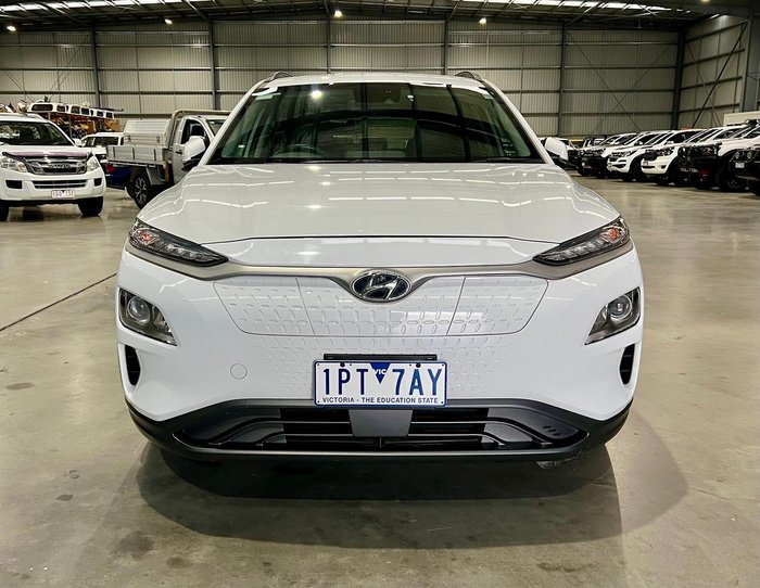 2019 Hyundai Kona Electric Elite OS.3 MY19 Chalk White