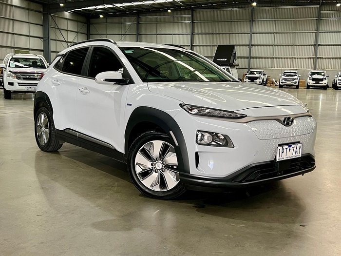 2019 Hyundai Kona Electric Elite OS.3 MY19 Chalk White