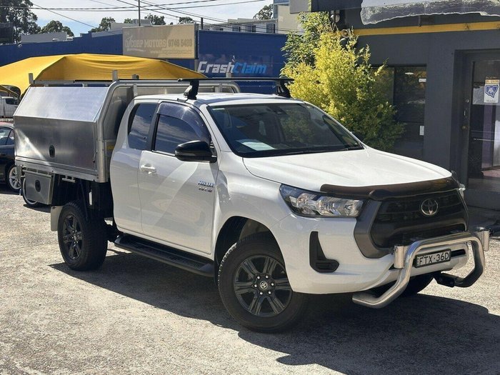 2023 Toyota Hilux SR Hi-Rider GUN136R 4x2 Glacier White