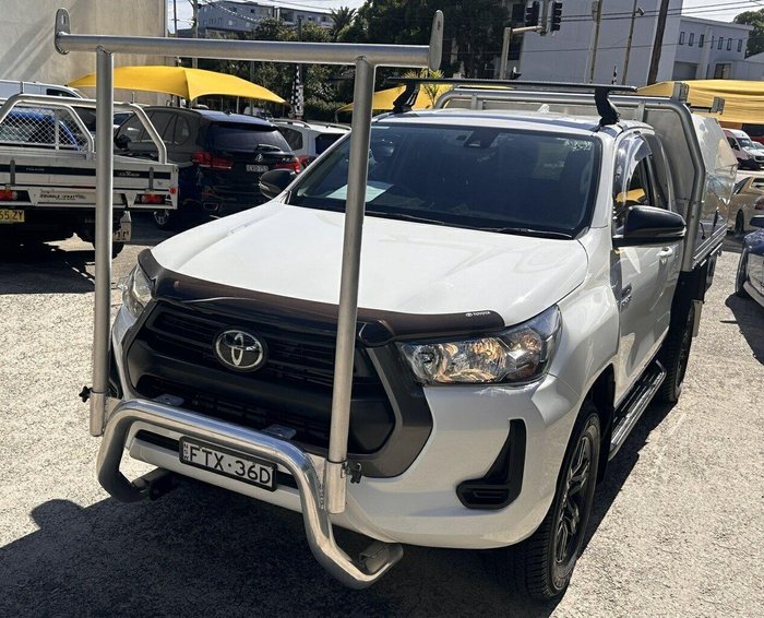 2023 Toyota Hilux SR Hi-Rider GUN136R 4x2 Glacier White