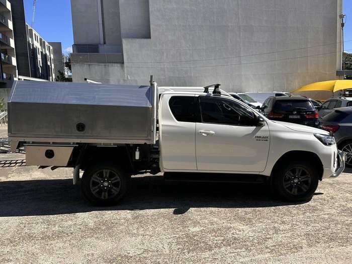 2023 Toyota Hilux SR Hi-Rider GUN136R 4x2 Glacier White