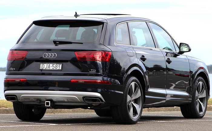 2016 Audi Q7 TDI 4M MY17 Four Wheel Drive Ink Blue