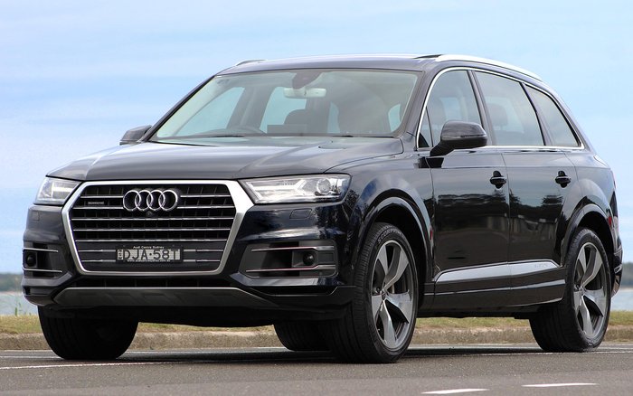 2016 Audi Q7 TDI 4M MY17 Four Wheel Drive Ink Blue