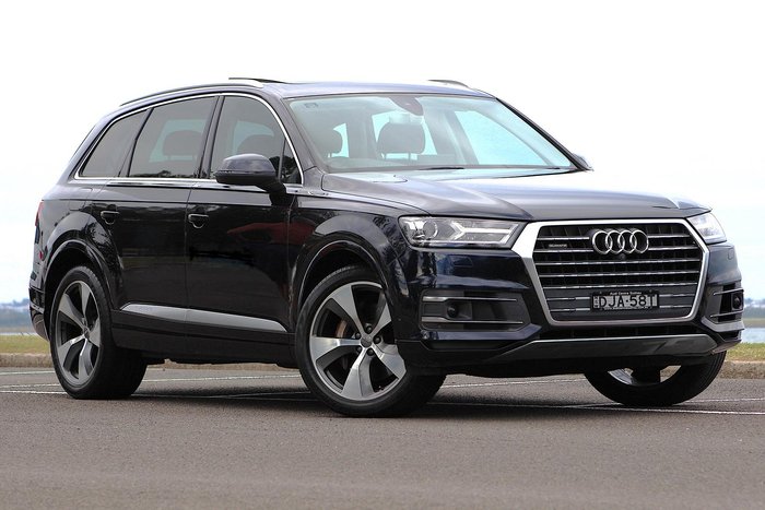 2016 Audi Q7 TDI 4M MY17 Four Wheel Drive Ink Blue