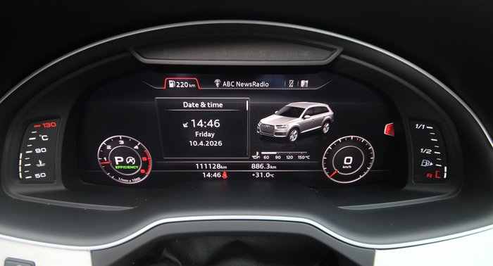 2016 Audi Q7 TDI 4M MY17 Four Wheel Drive Ink Blue