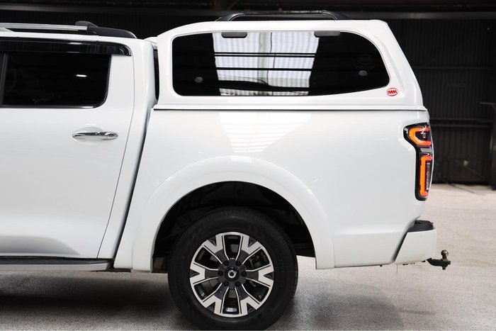 2022 GWM Ute Cannon-X NPW 4X4 Dual Range Pearl White