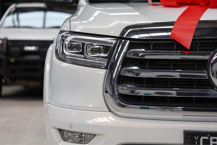 2022 GWM Ute Cannon-X NPW 4X4 Dual Range Pearl White