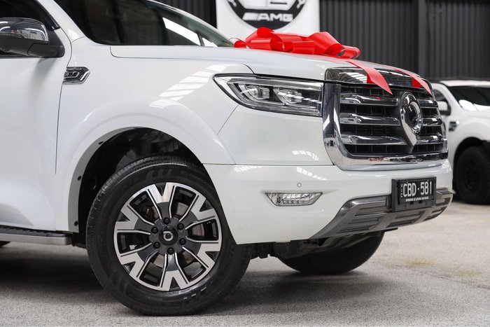 2022 GWM Ute Cannon-X NPW 4X4 Dual Range Pearl White