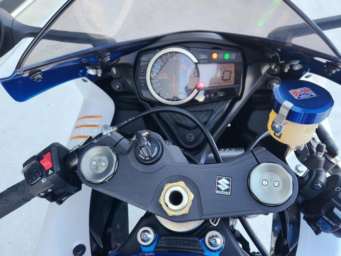 2013 Suzuki GSX-R600 GSX-R Blue