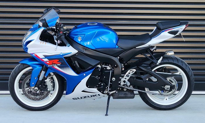 2013 Suzuki GSX-R600 GSX-R Blue