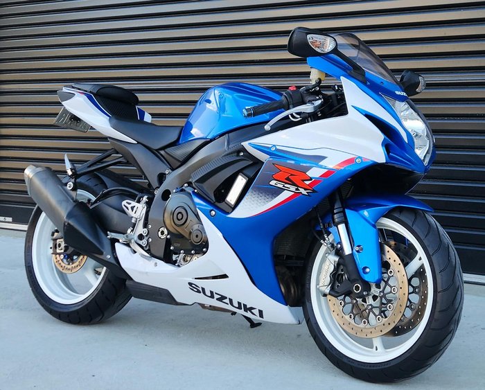 2013 Suzuki GSX-R600 GSX-R Blue
