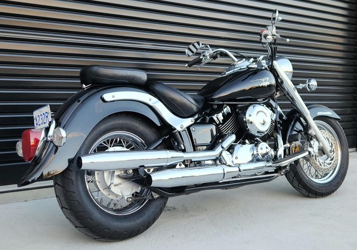 2011 Yamaha V-Star XVS650A Classic V-Star Black