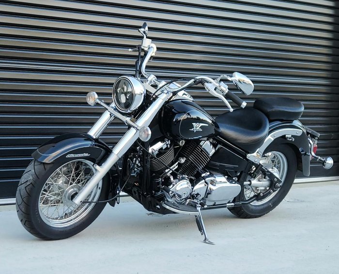 2011 Yamaha V-Star XVS650A Classic V-Star Black