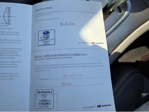 2013 Subaru Tribeca R Premium Pack B9 MY13 AWD Ice Silver