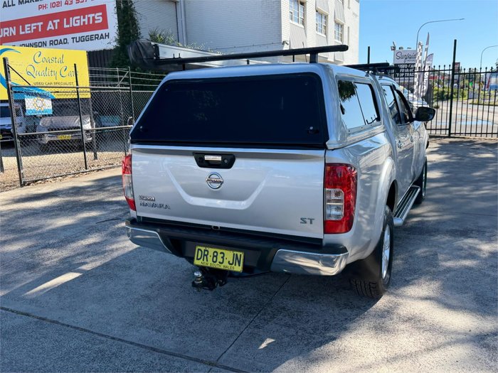 2015 NISSAN NAVARA ST (4x4) NP300 D23 SILVER OR CHROME