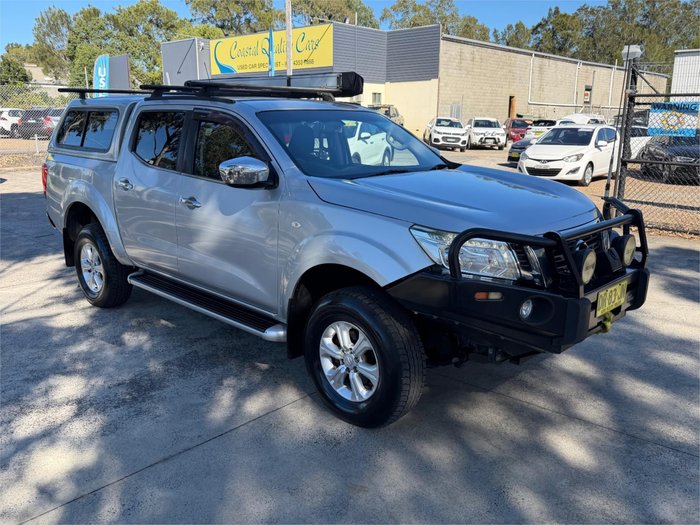 2015 NISSAN NAVARA ST (4x4) NP300 D23 SILVER OR CHROME