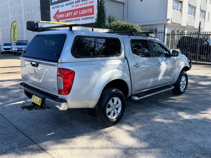2015 NISSAN NAVARA ST (4x4) NP300 D23 SILVER OR CHROME