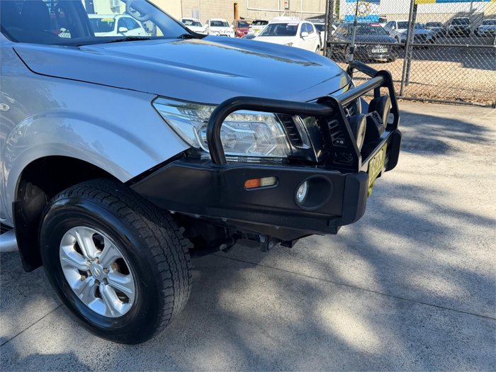 2015 NISSAN NAVARA ST (4x4) NP300 D23 SILVER OR CHROME