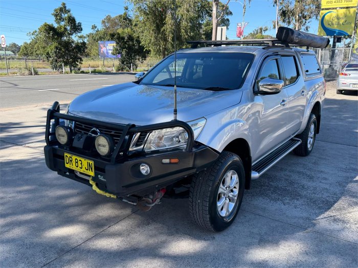 2015 NISSAN NAVARA ST (4x4) NP300 D23 SILVER OR CHROME