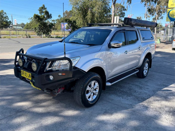 2015 NISSAN NAVARA ST (4x4) NP300 D23 SILVER OR CHROME