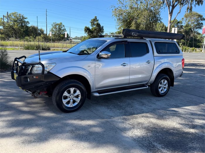 2015 NISSAN NAVARA ST (4x4) NP300 D23 SILVER OR CHROME