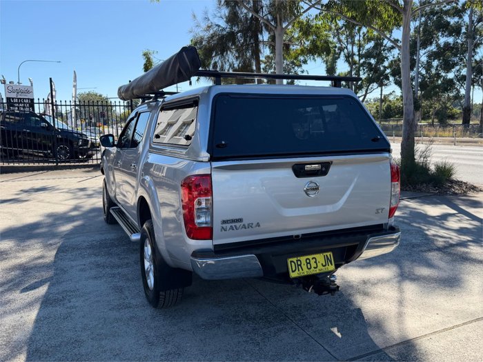 2015 NISSAN NAVARA ST (4x4) NP300 D23 SILVER OR CHROME