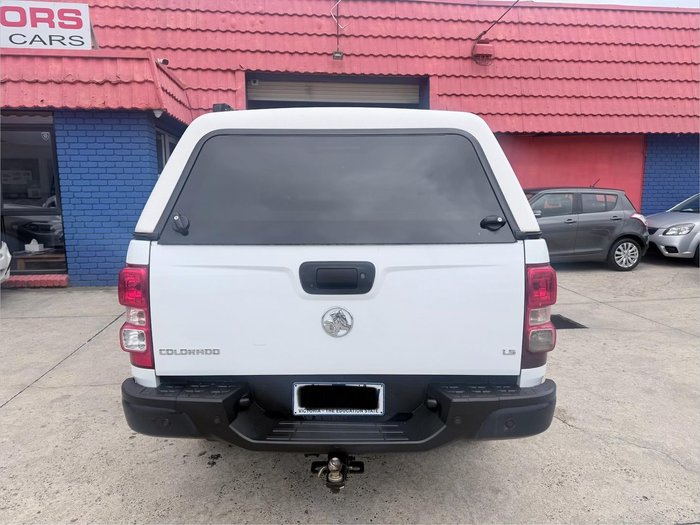 2016 Holden Colorado LS RG MY17 4X4 Dual Range Summit White